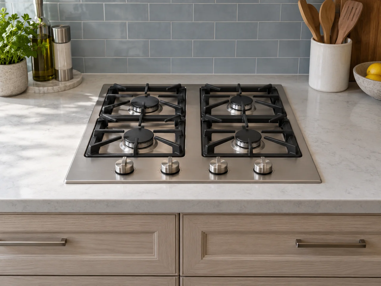Illustration of Monogram cooktop