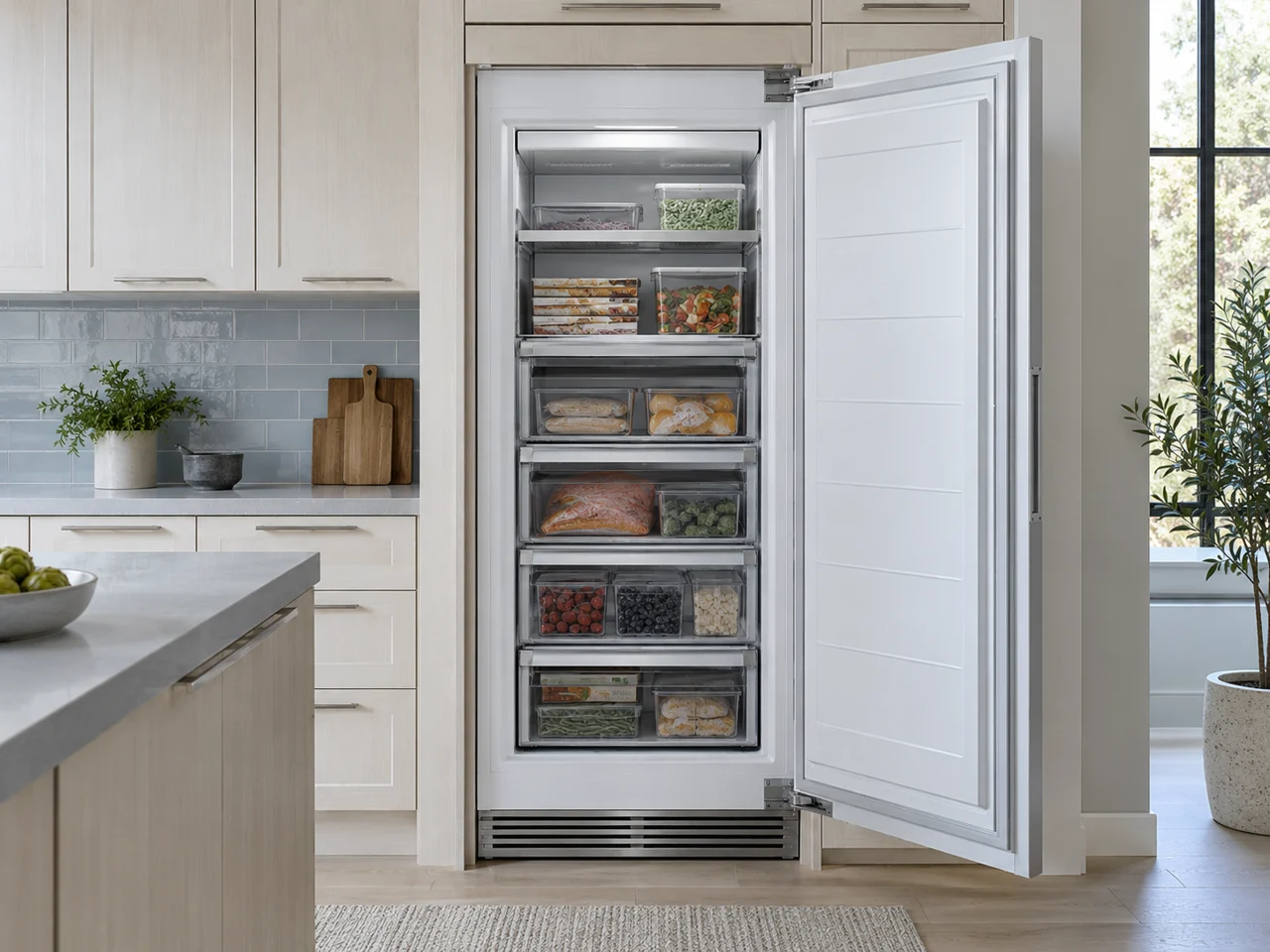 Illustration of Monogram freezer