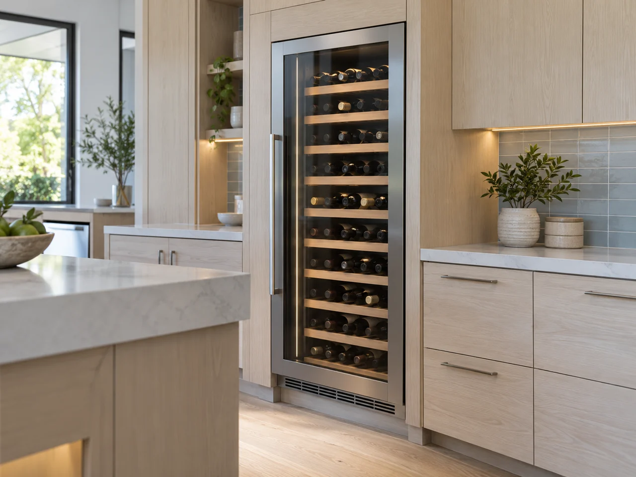 Illustration of Monogram wine cooler