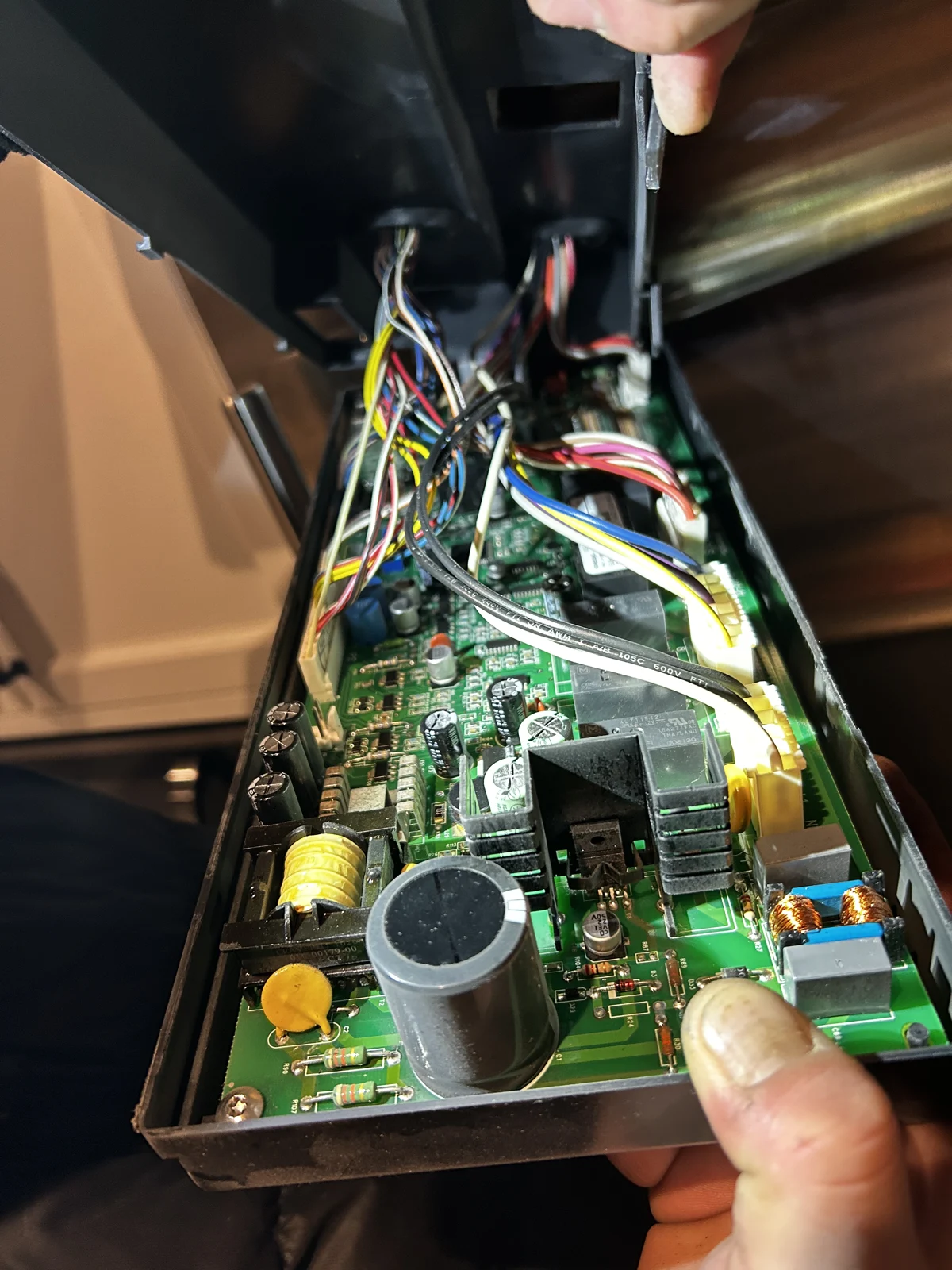 Control assembly from the owner’s work archive